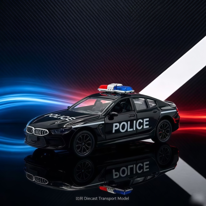 Car Accessories Toy - 1/36 city police sports car alloy