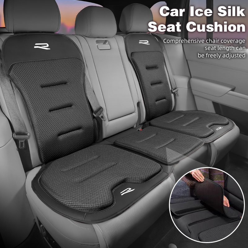 Car Accessories For Winter - Car Seat Cushion Backrest Breathable Ice