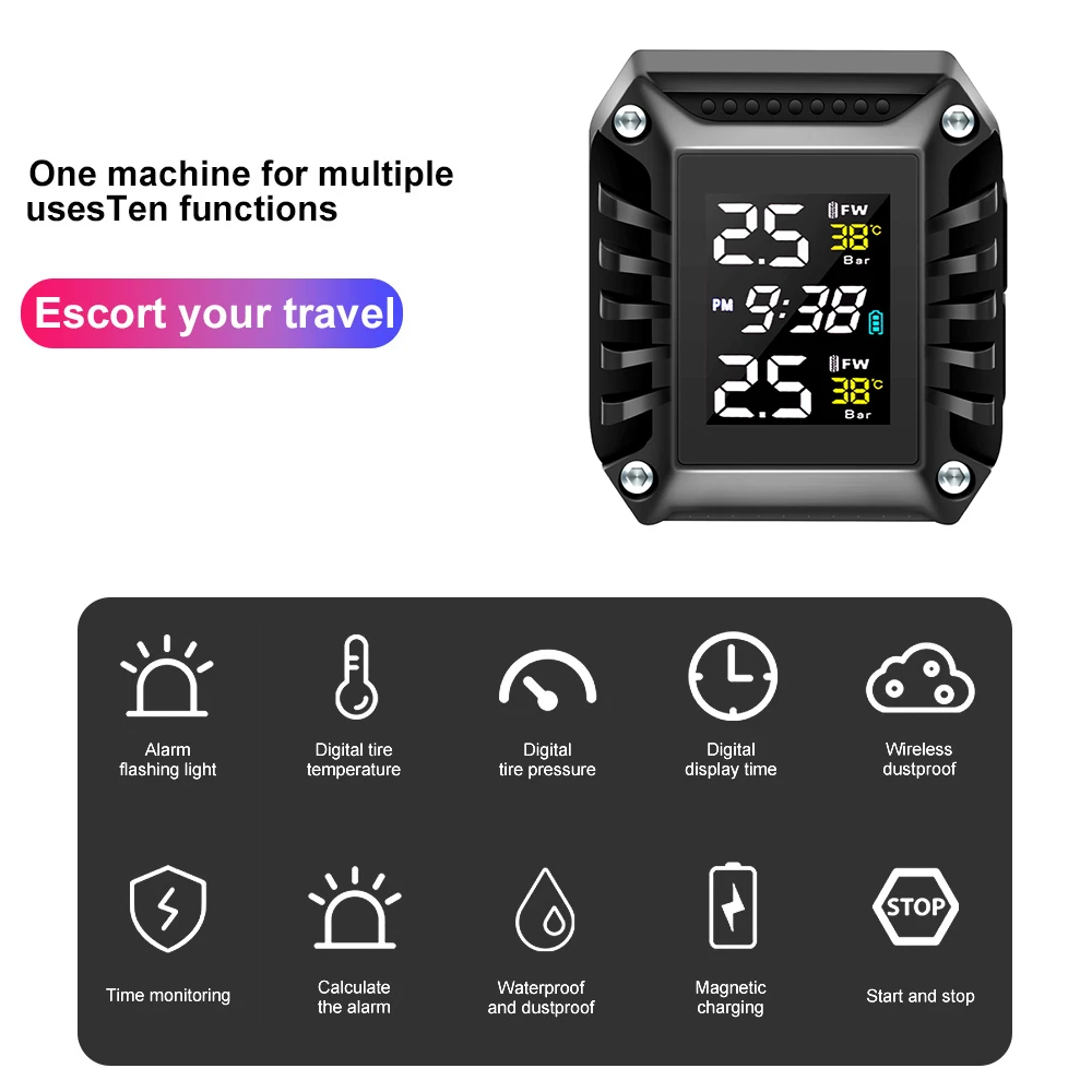 Motorcycle Tire Pressure Monit - Tire Pressure Monitor review and price