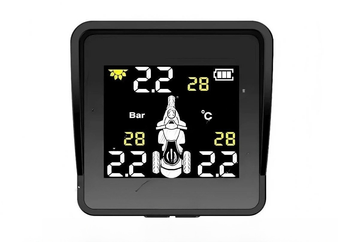 Solar Powered Inverted Three W - Tire Pressure Monitor review and price