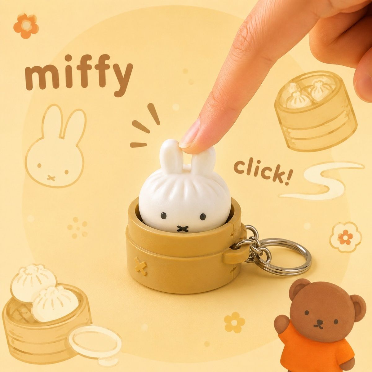 Cute Miffy Rabbit Steamed Bun  - Car Accessories Bunnings review and price