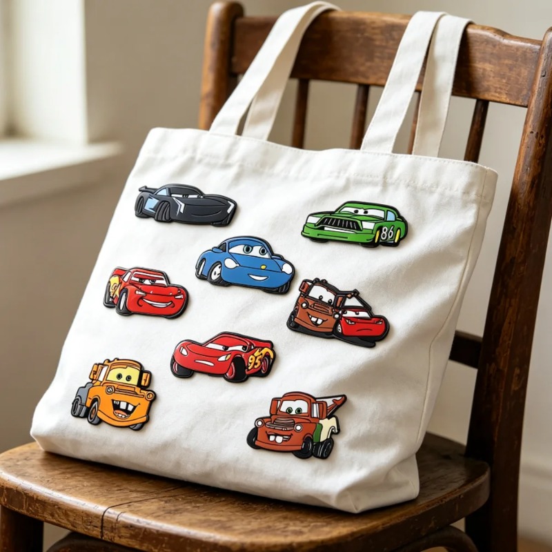 8pcs Set Movie Badge Cute Cart - Car Accessories Toy review and price