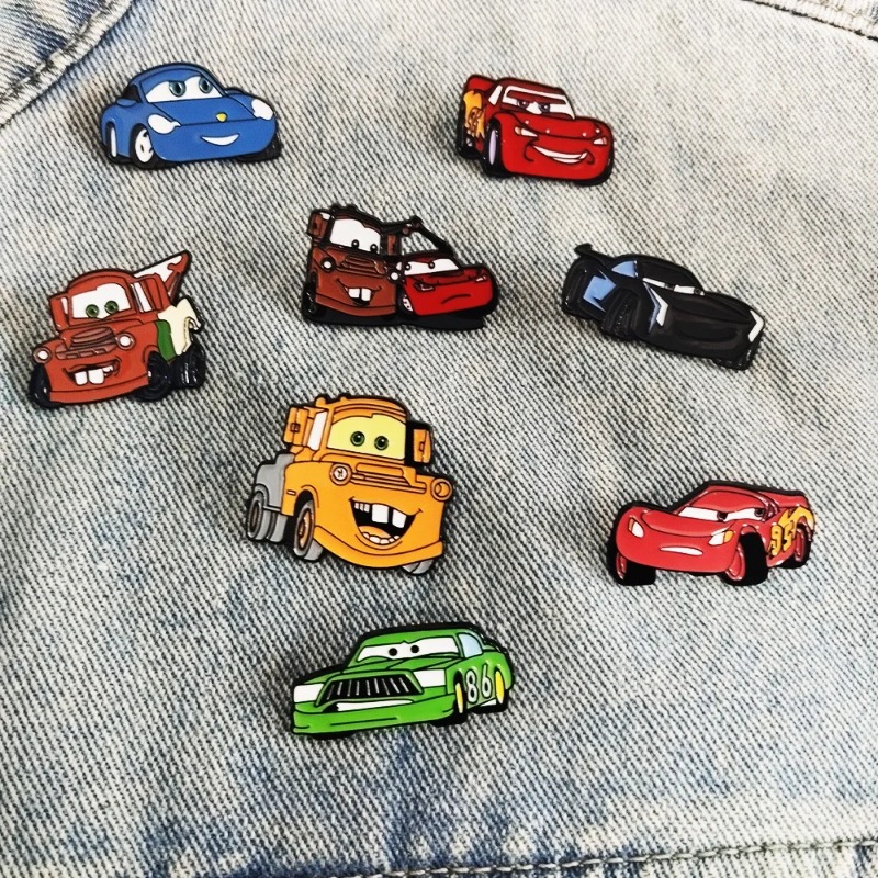 8pcs Set Movie Badge Cute Cart - Car Accessories Toy review and price