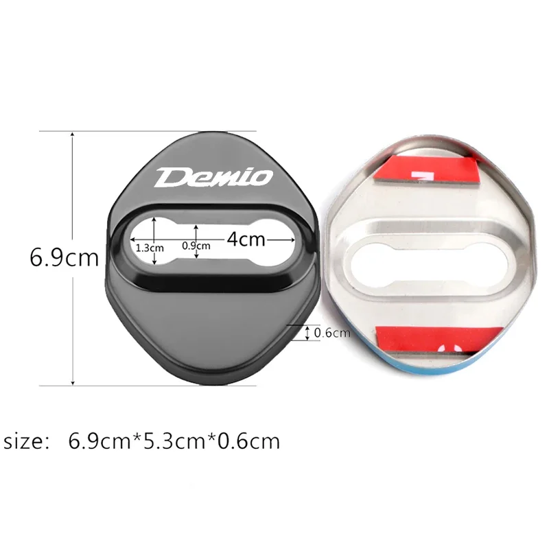 Prevent Rust! 4Pcs Demio Logo  - Car Accessories Logo review and price
