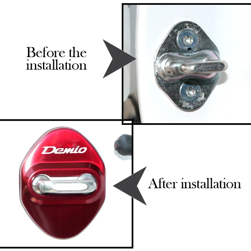 Prevent Rust! 4Pcs Demio Logo  - Car Accessories Logo review and price