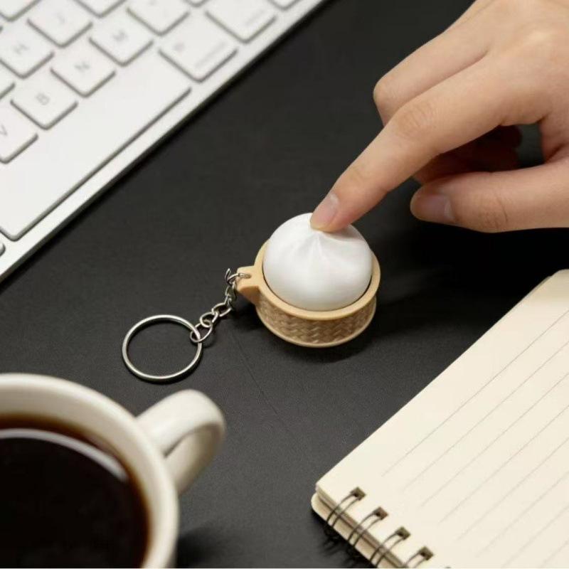 Colorful Bun Clicker Keychain  - Car Accessories Bunnings review and price