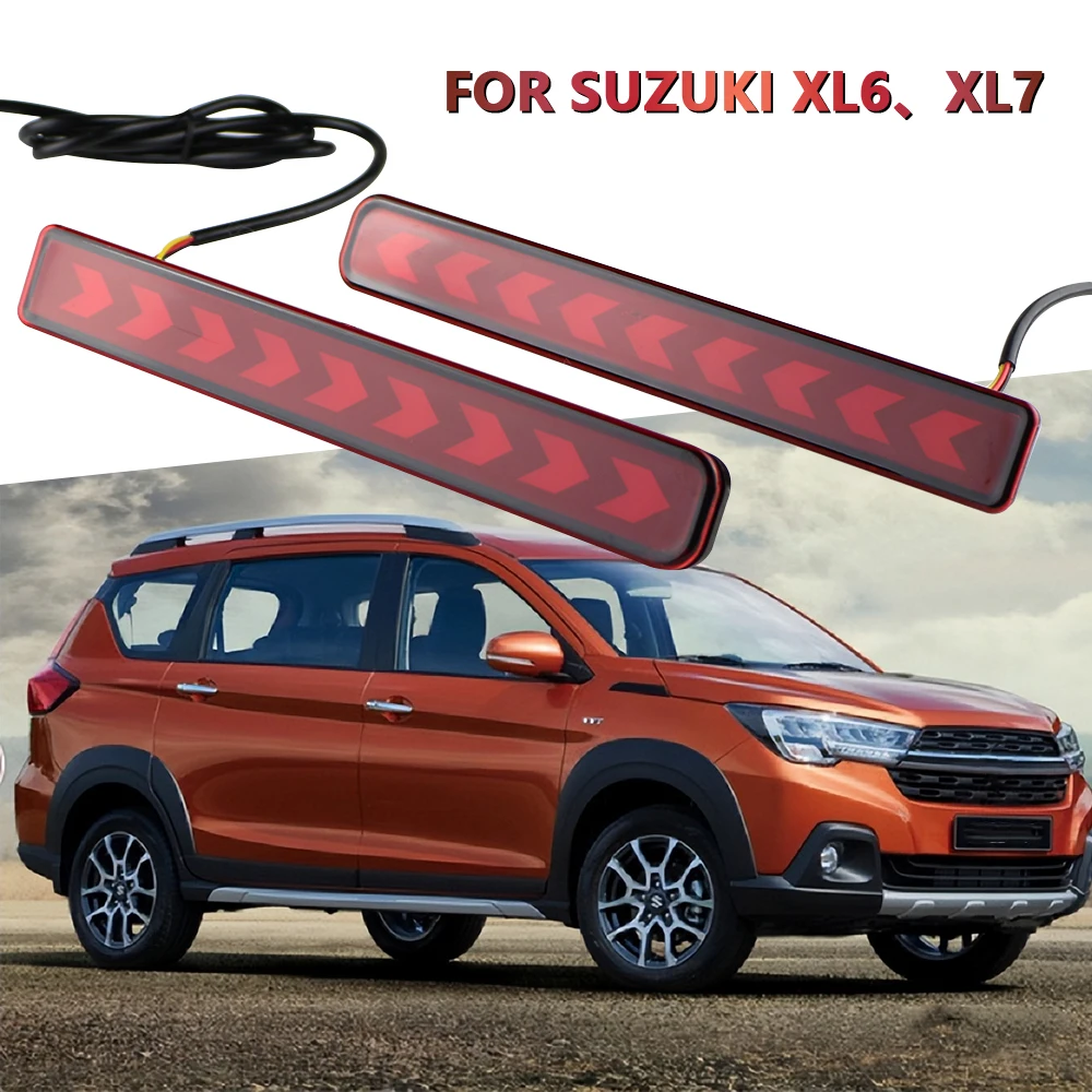 2Pcs Car LED Rear Bumper Light - Car Accessories Xl6 review and price
