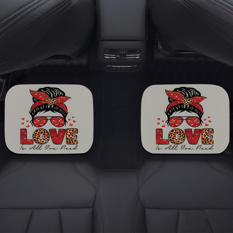 4Pcs Car Floor Mats, Messy Bun - Car Accessories Bunnings review and price