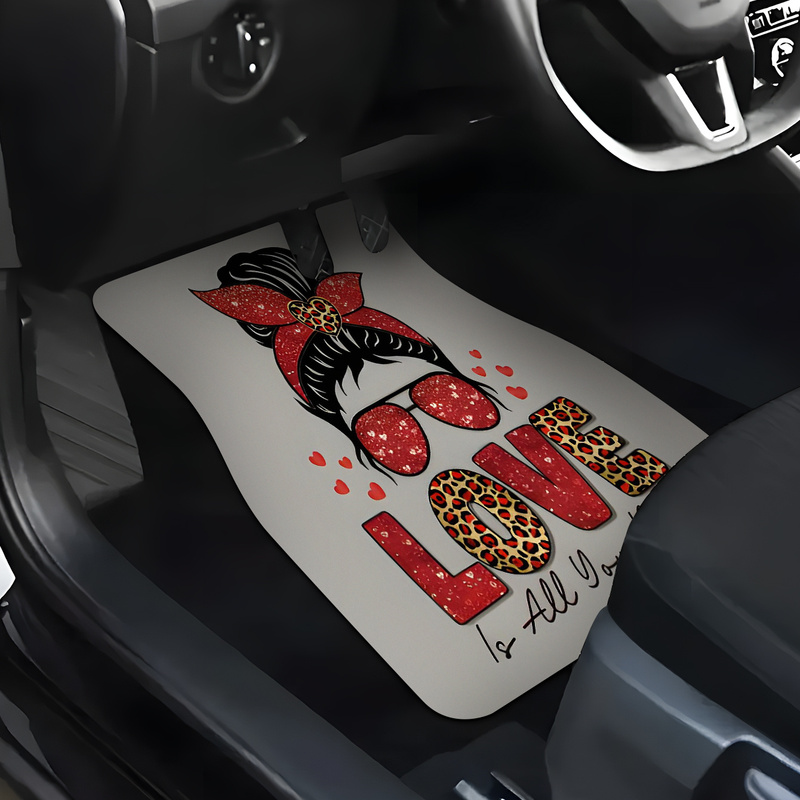4Pcs Car Floor Mats, Messy Bun - Car Accessories Bunnings review and price