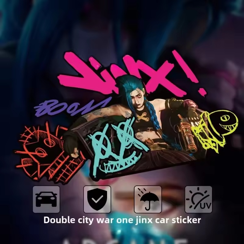 Arcane Jinx Graffiti Reflectiv - Car Accessories Decoration review and price