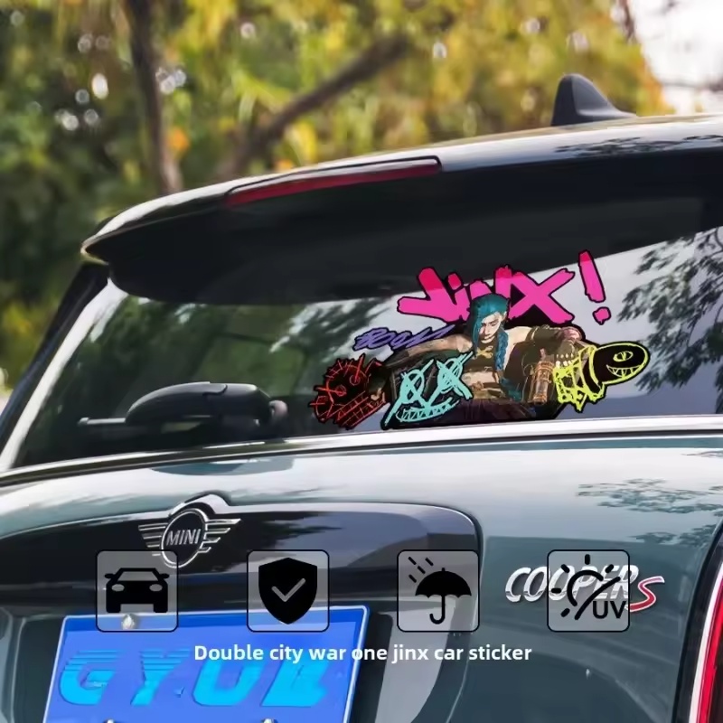 Arcane Jinx Graffiti Reflectiv - Car Accessories Decoration review and price