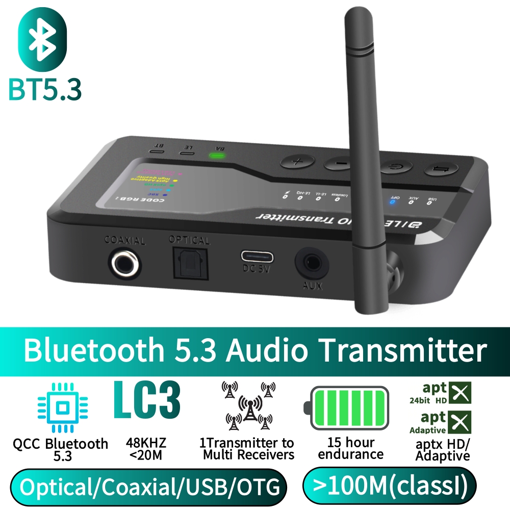 Bluetooth 5.3 Audio Transmitte - Fm Transmitter review and price
