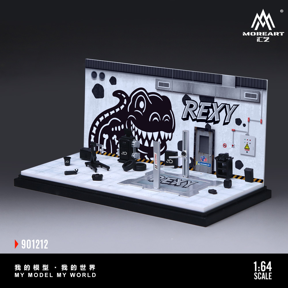 MoreArt 1:64 Garage Repair Wor - Car Accessories Toy review and price