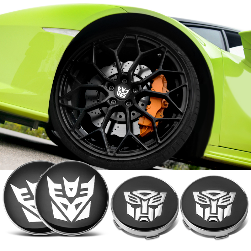 4pcs 60mm Transformers Logo Em - Car Accessories Logo review and price